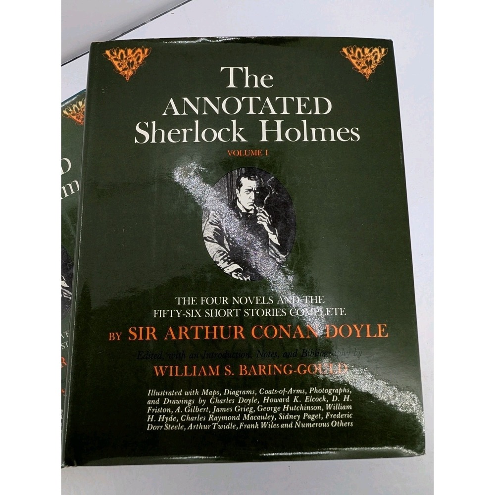 THE ANNOTATED SHERLOCK HOLMES Complete 2 Vol Hardcover Set Baring-Gould Boxed HC - Picture 2 of 7